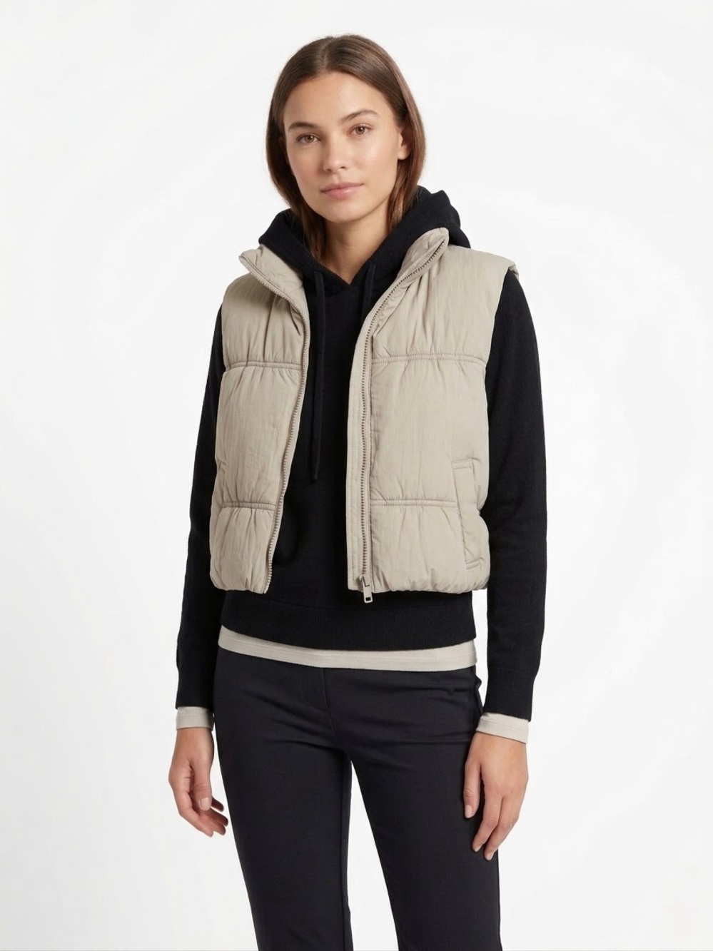 LOVE TREE | NWOT CROPPED PUFFER VEST